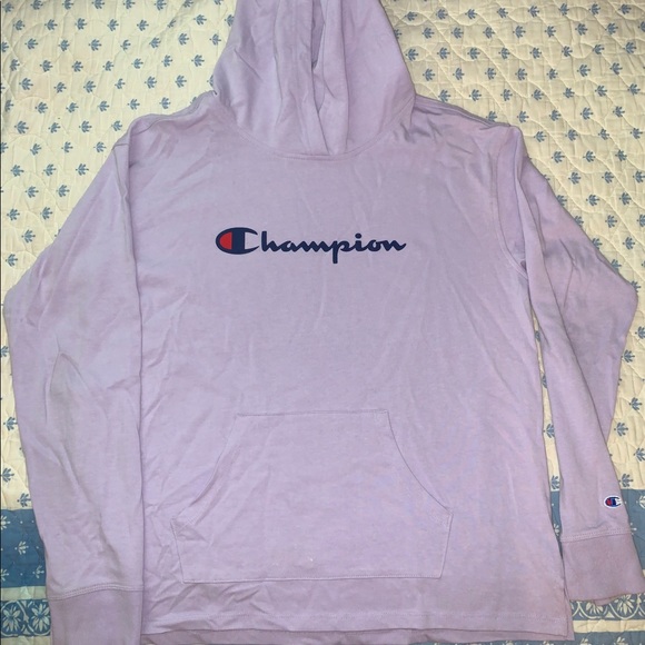 champion thin hoodie